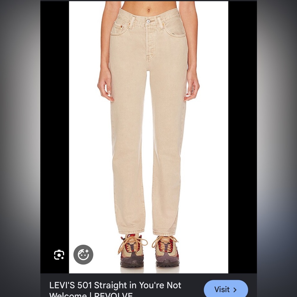 Levi's Women's Jeans in Beige